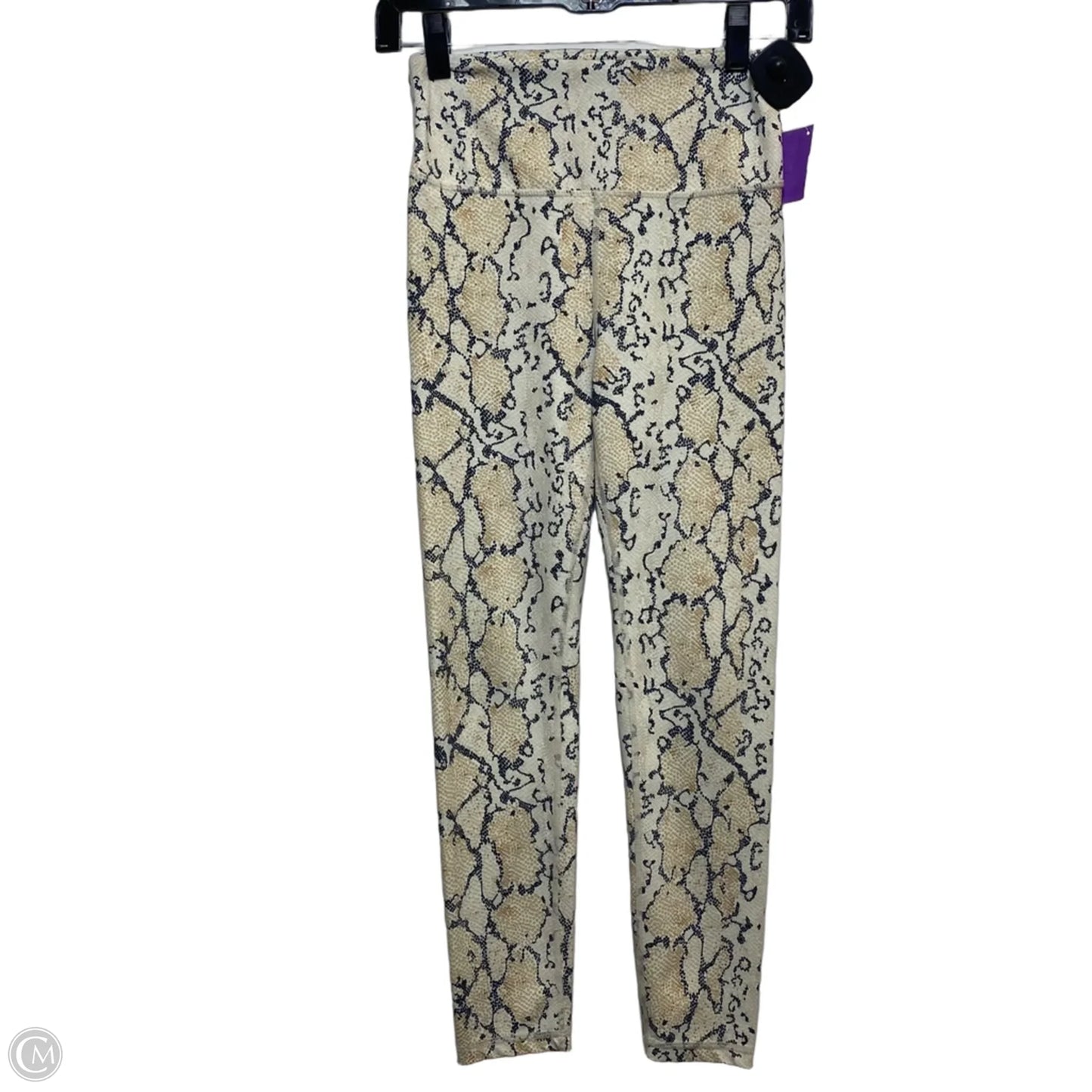 Athletic Leggings By ALLFENIX In Snakeskin Print, Size: S