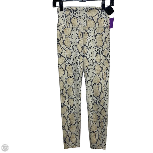 Athletic Leggings By ALLFENIX In Snakeskin Print, Size: S