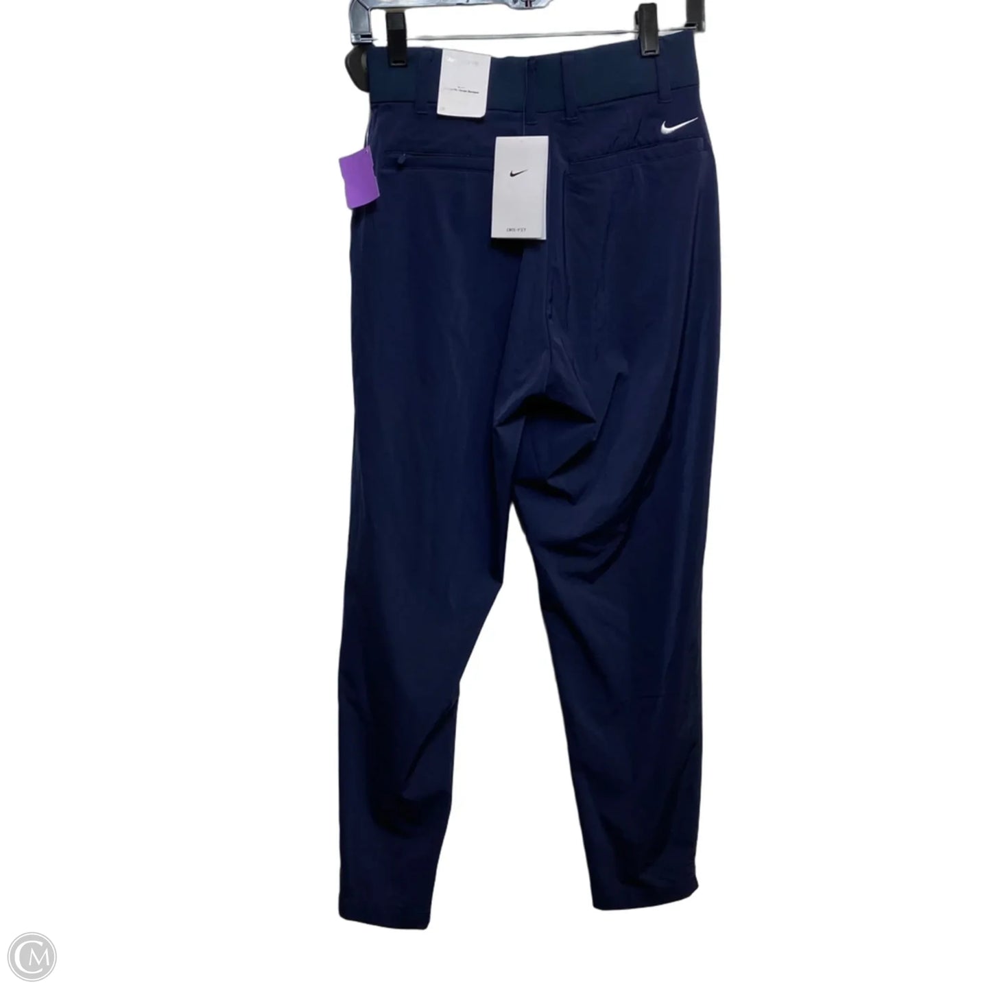 Athletic Pants By Nike Apparel In Navy, Size: S