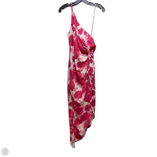 Dress Casual Maxi By Luxxel In Pink & White, Size: M