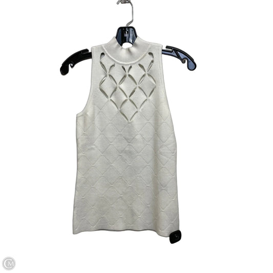 Top Sleeveless By White House Black Market In Cream, Size: Xs