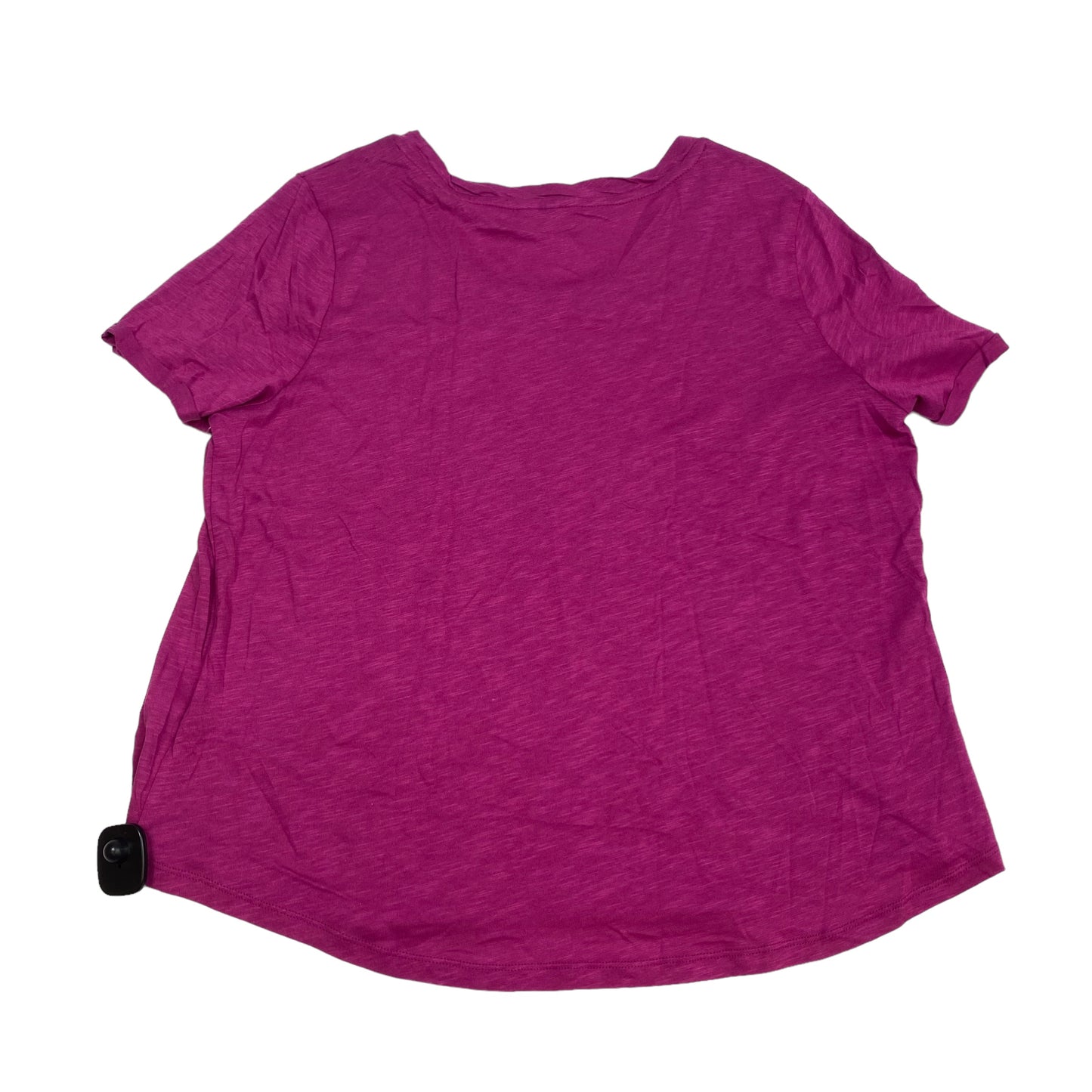 Pink Top Short Sleeve Basic Cato, Size Xl