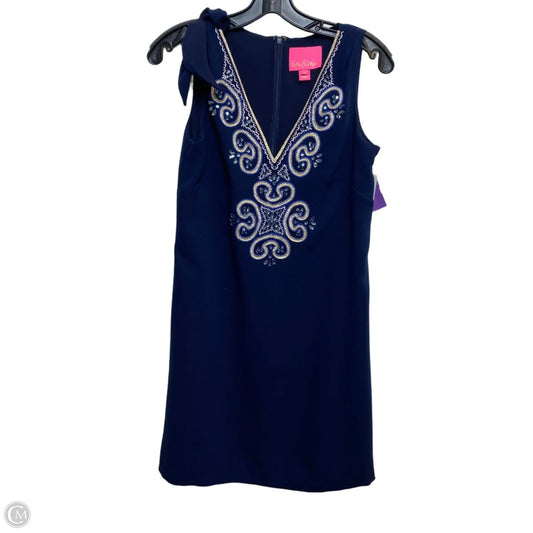 Dress Designer By Lilly Pulitzer In Navy, Size: Xxs
