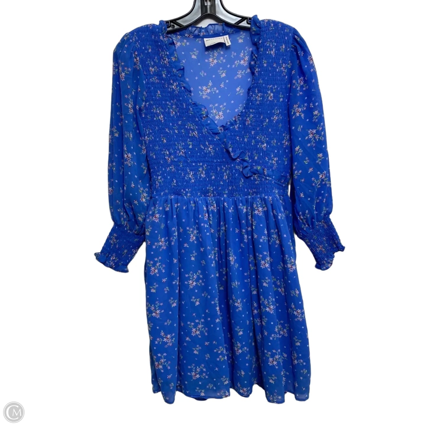 Dress Casual Short By Asos In Blue, Size: S