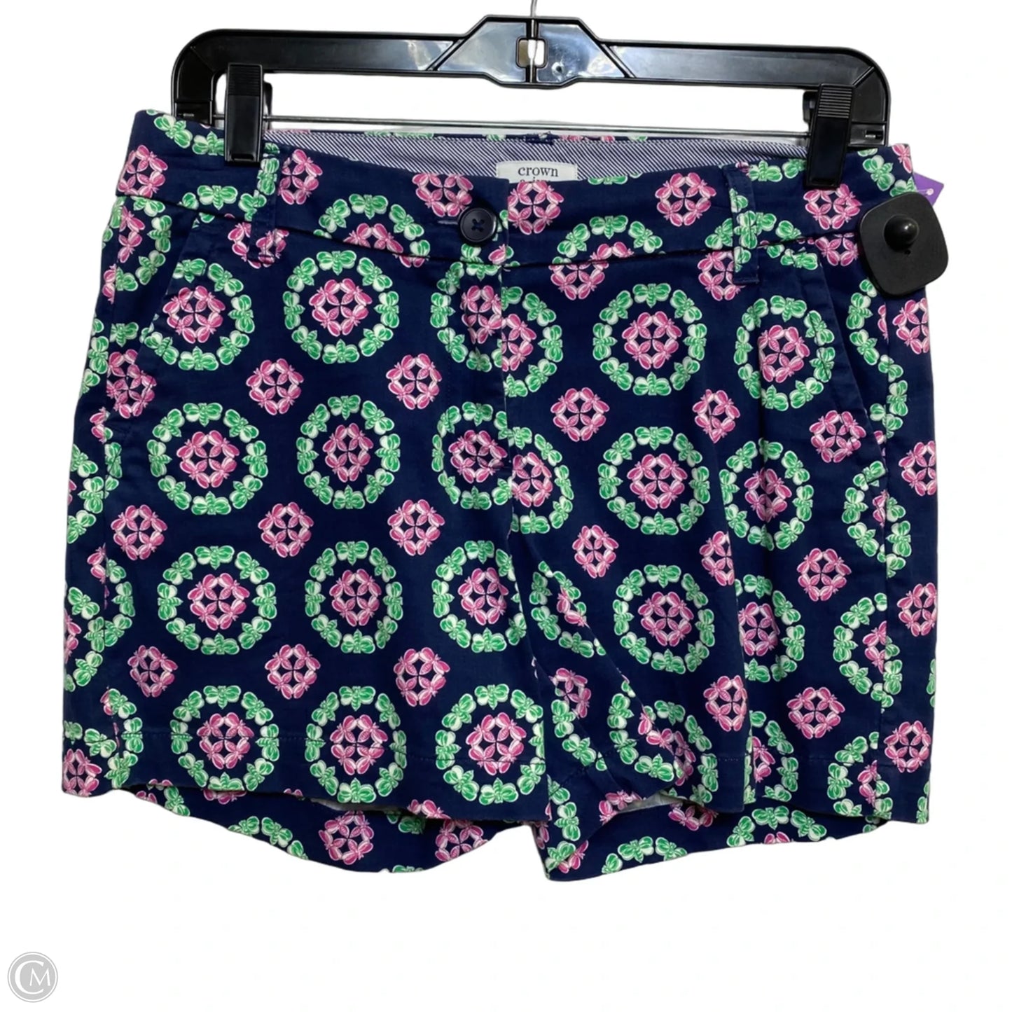 Shorts By Crown And Ivy In Blue & Pink, Size: 2