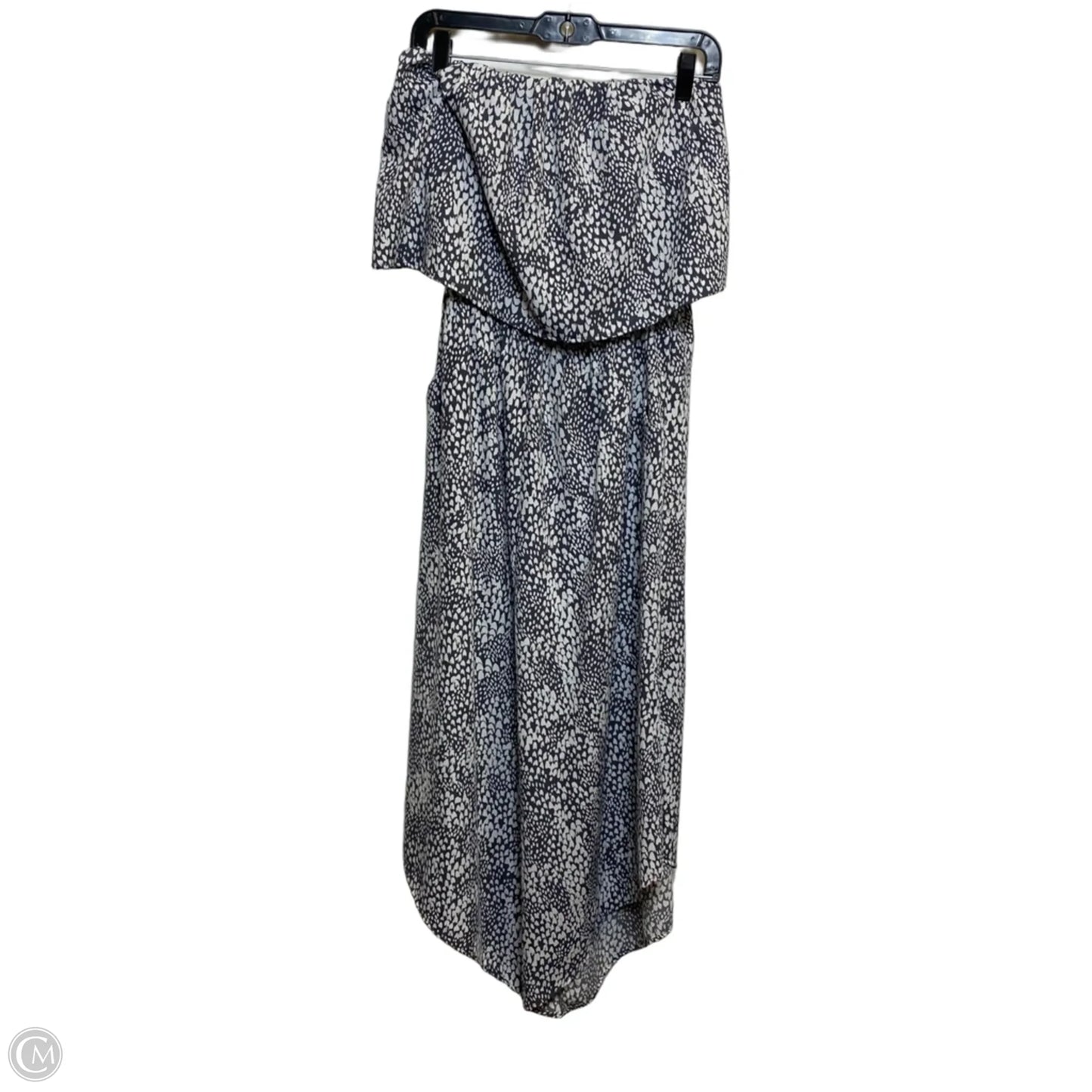 Jumpsuit By Tyche In Grey & White, Size: L