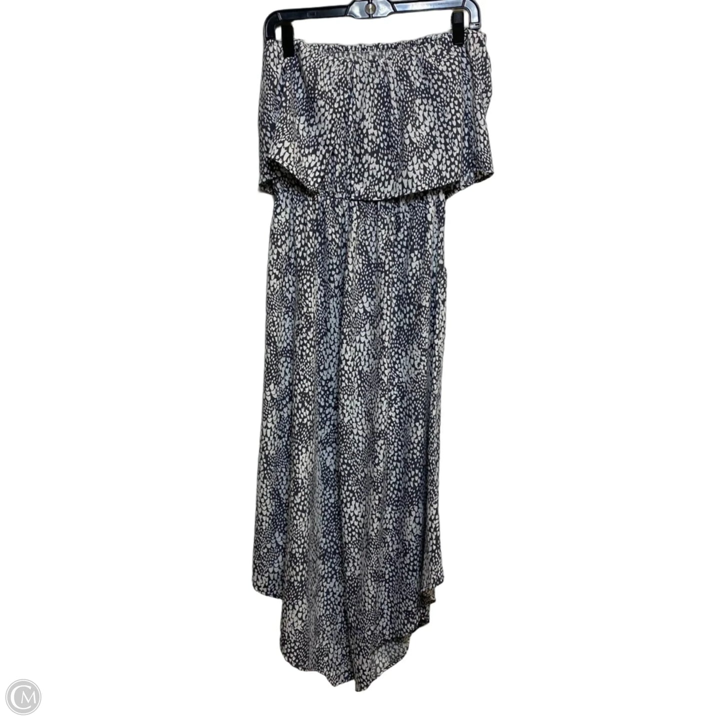 Jumpsuit By Tyche In Grey & White, Size: L