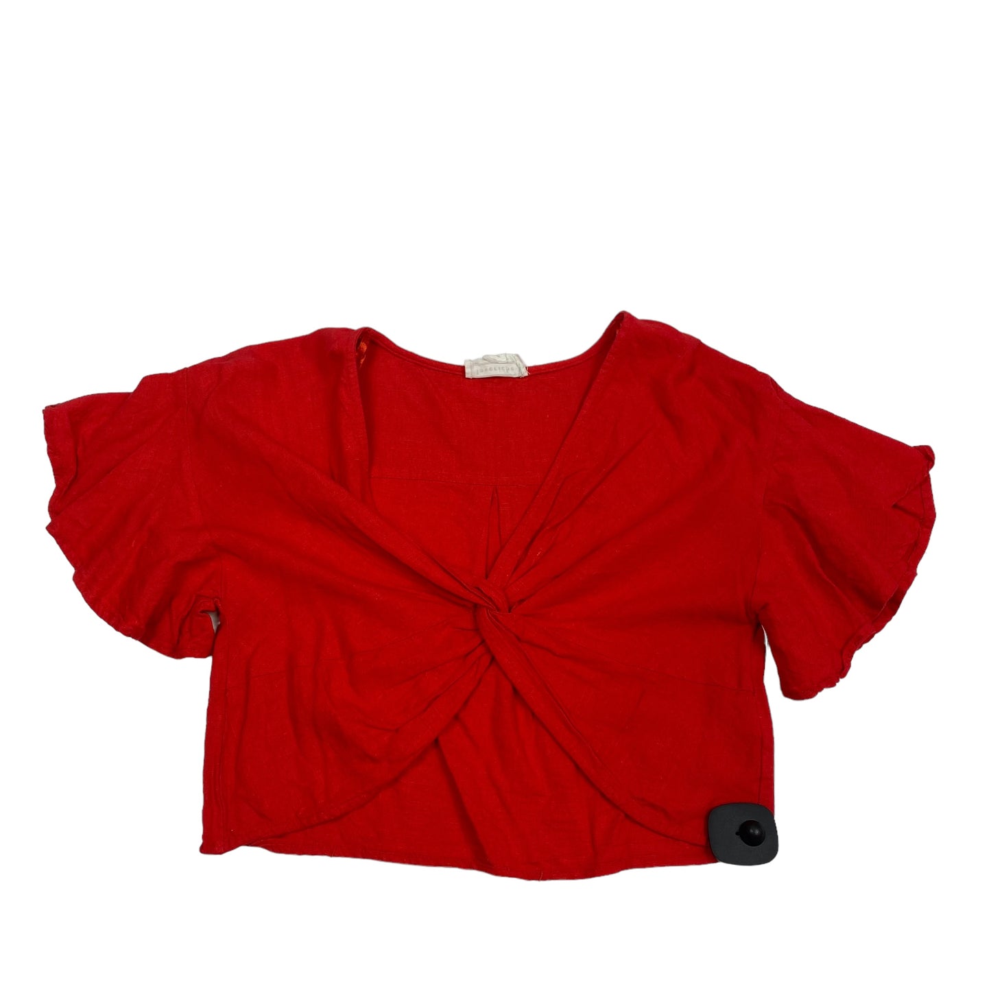 Red Top Short Sleeve Loveriche, Size L