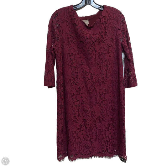 Dress Work By Chicos In Red, Size: M