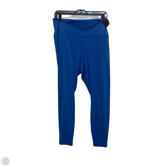 Athletic Leggings By Calia In Blue, Size: Xxl