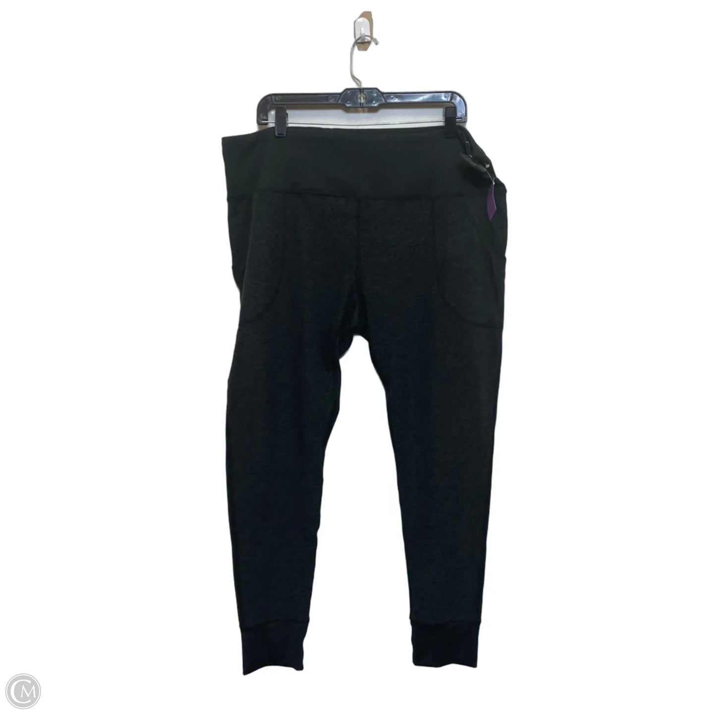 Athletic Leggings By Zella In Grey, Size: 1x