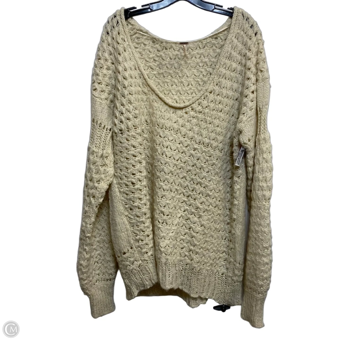 Sweater By Free People In Cream, Size: L