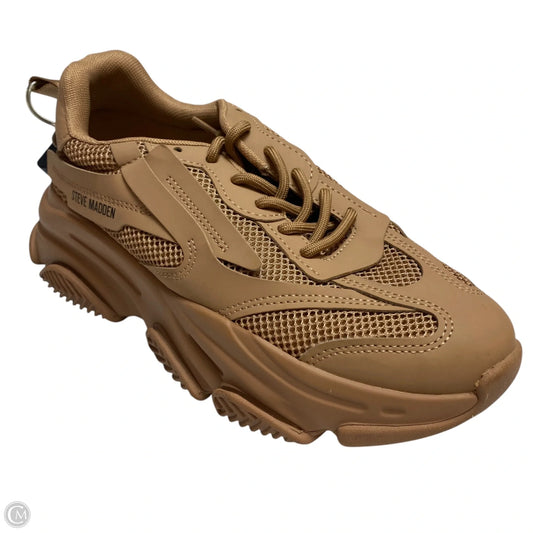 Shoes Sneakers By Steve Madden In Brown, Size: 9.5