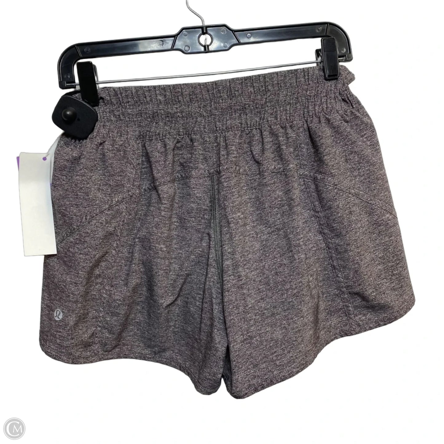 Athletic Shorts By Lululemon In Grey, Size: M
