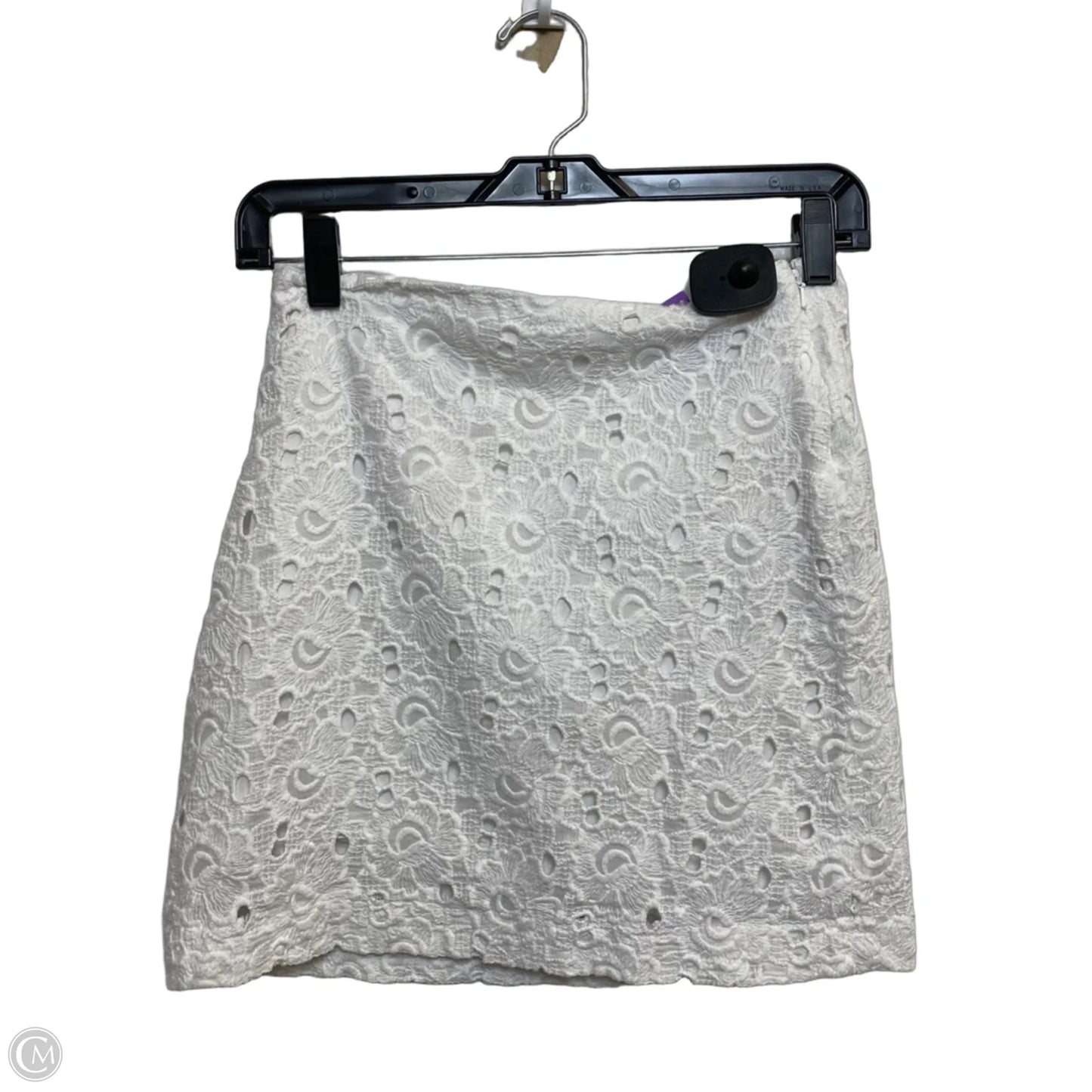 Skirt Mini & Short By Brooks Brothers In White, Size: Xs