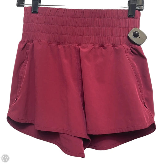 Athletic Shorts By Ypb In Pink, Size: Xs