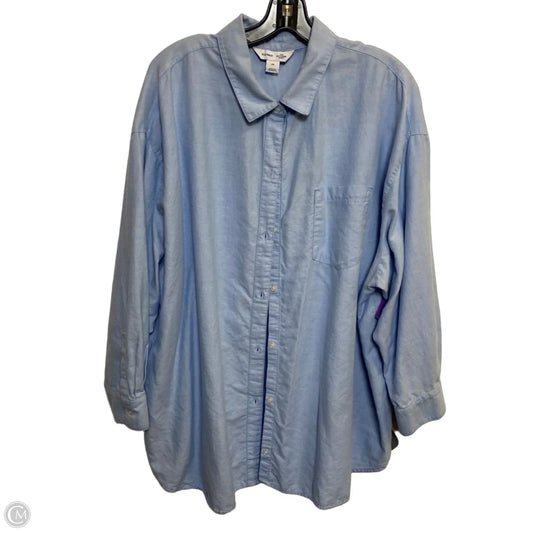 Top Long Sleeve By Old Navy In Black, Size: 2x