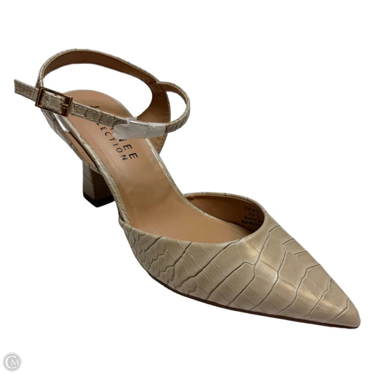 Shoes Heels Kitten By Journee In Cream, Size: 7.5