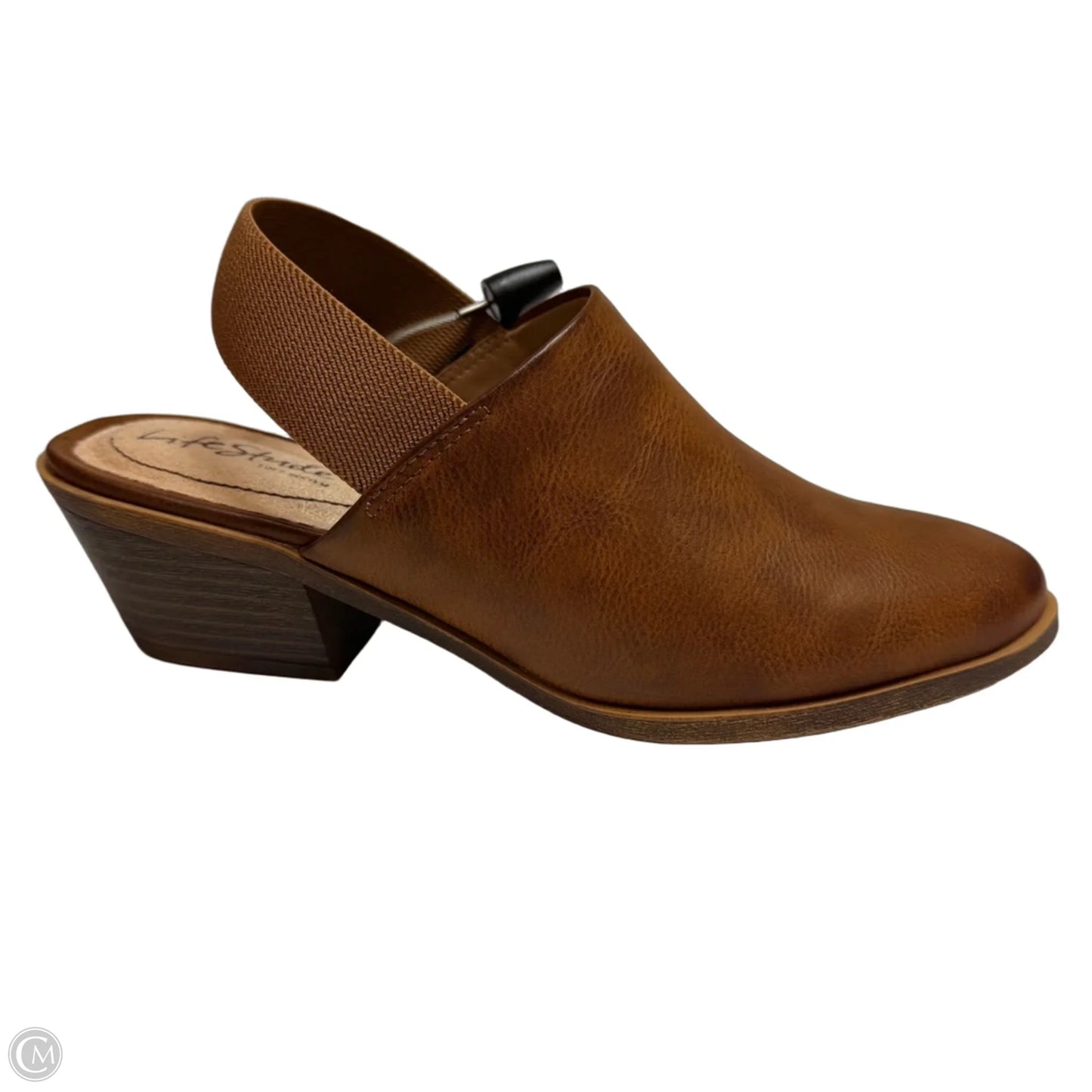 Shoes Heels Block By Life Stride In Brown, Size: 7.5