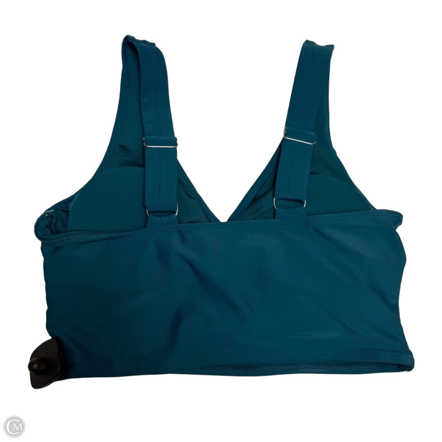 Swimsuit Top By Clothes Mentor In Green, Size: L