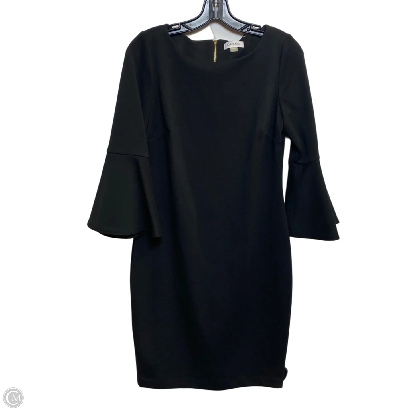 Dress Work By Calvin Klein In Black, Size: M