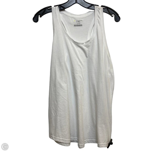 Athletic Tank Top By Tek Gear In White, Size: L