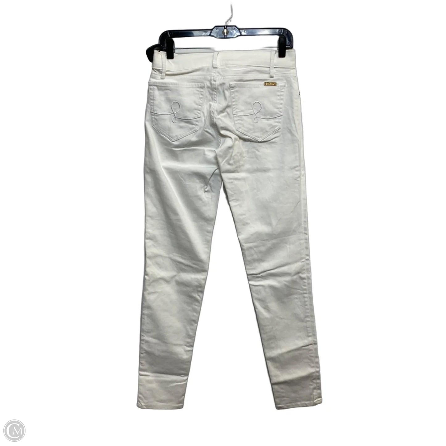Jeans Designer By Lilly Pulitzer In White, Size: 6