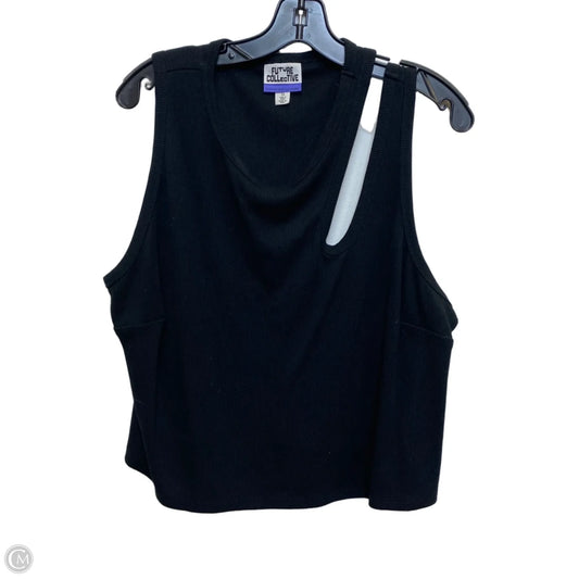 Top Sleeveless Basic By Future Collective In Black, Size: 2x
