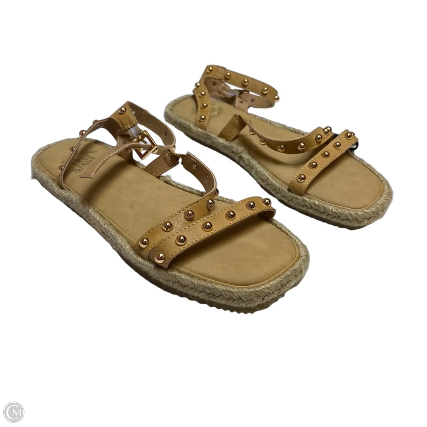 Sandals Flats By True Craft In Brown, Size: 7