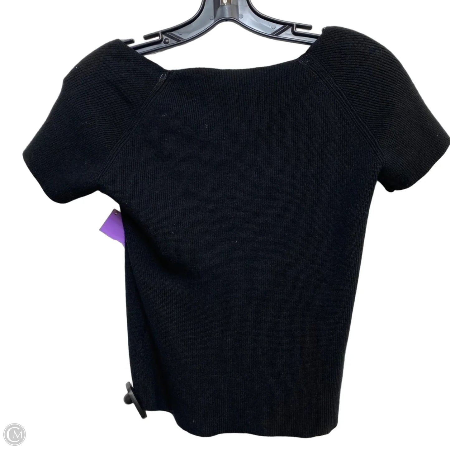 Top Short Sleeve By Dazy In Black, Size: Xl