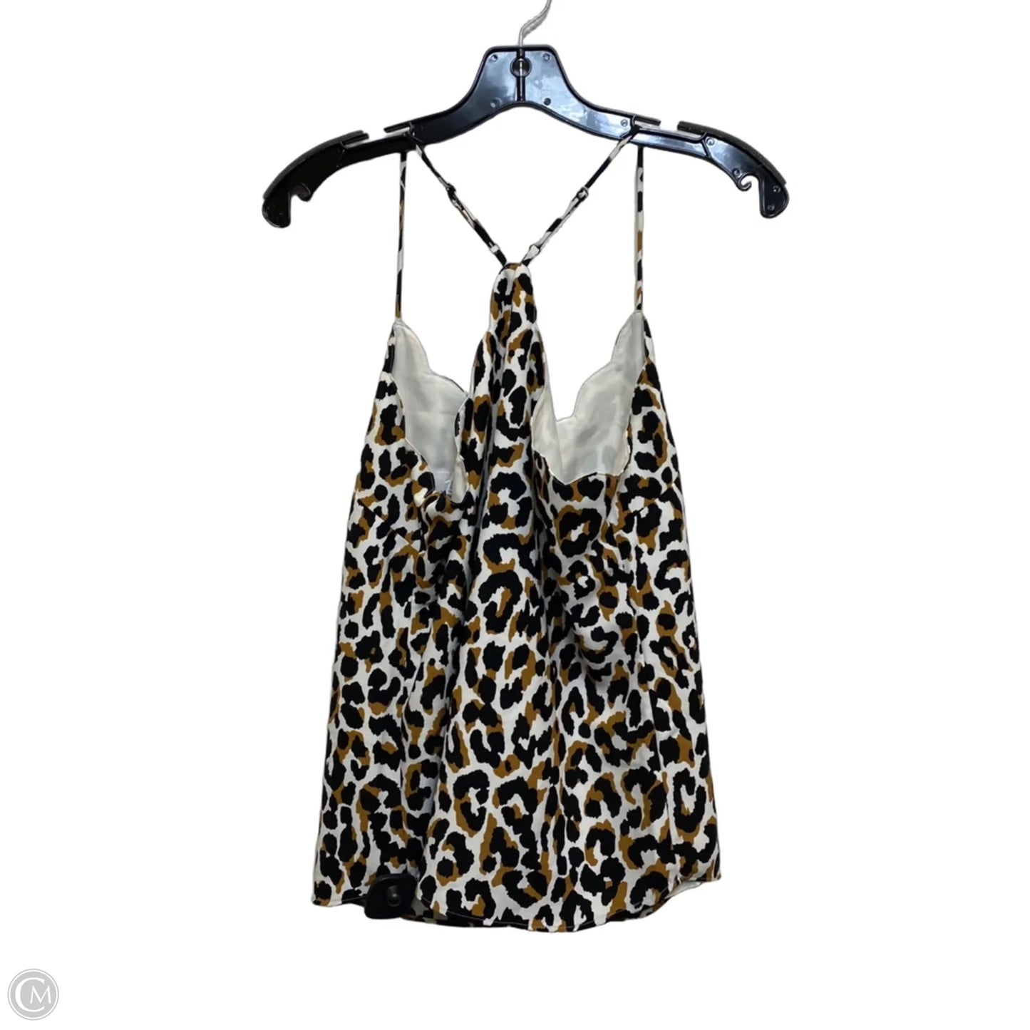 Top Sleeveless By J. Crew In Animal Print, Size: S