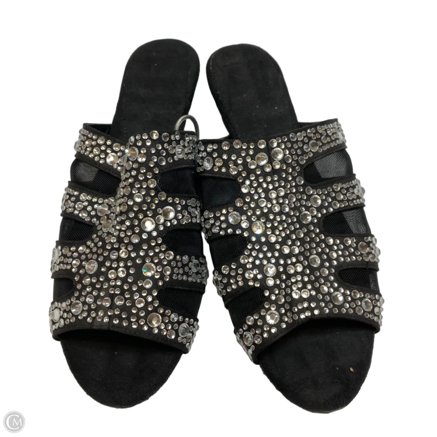 Sandals Heels Wedge By Boyce Joan In Black, Size: 9.5