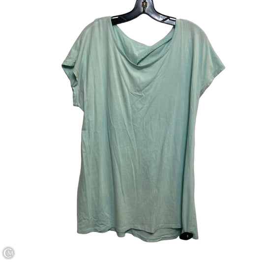 Top Short Sleeve By J. Jill In Green, Size: L