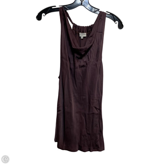 Top Sleeveless By Michael Stars In Brown, Size: S