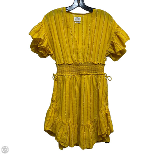 Dress Casual Short By SAYLOR In Yellow, Size: S