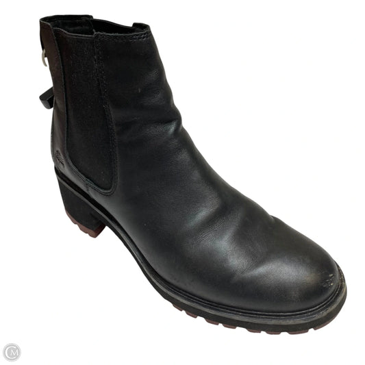 Boots Ankle Heels By Timberland In Black, Size: 11