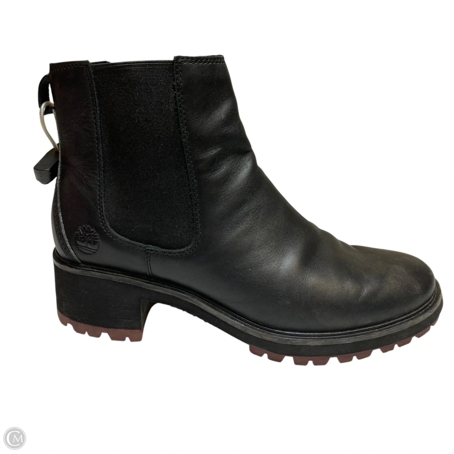 Boots Ankle Heels By Timberland In Black, Size: 11