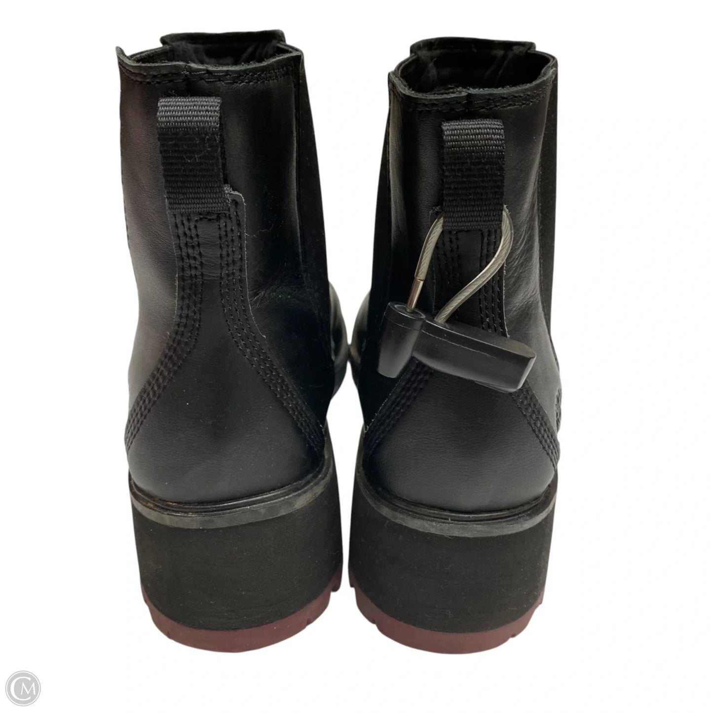 Boots Ankle Heels By Timberland In Black, Size: 11