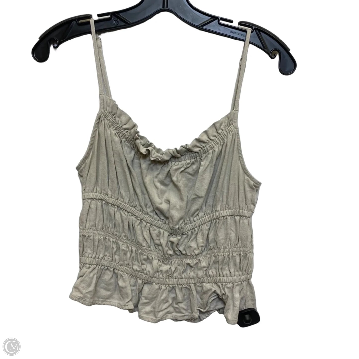 Top Sleeveless By Gianni Bini In Beige, Size: M