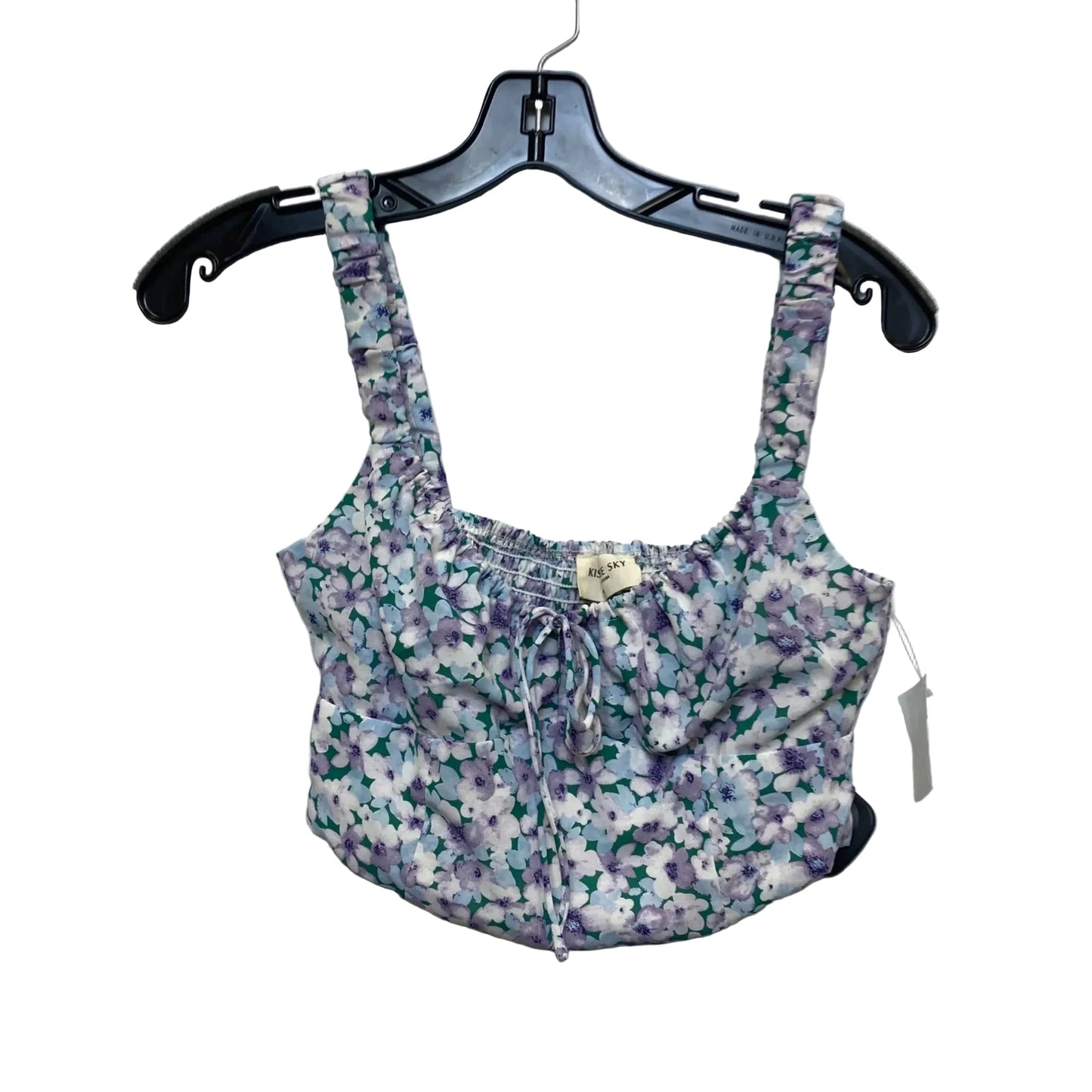 Top Sleeveless By Kiss The Sky In Purple, Size: M