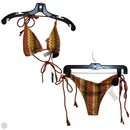 Swimsuit 2pc By Fashion Nova In Multi-colored, Size: L