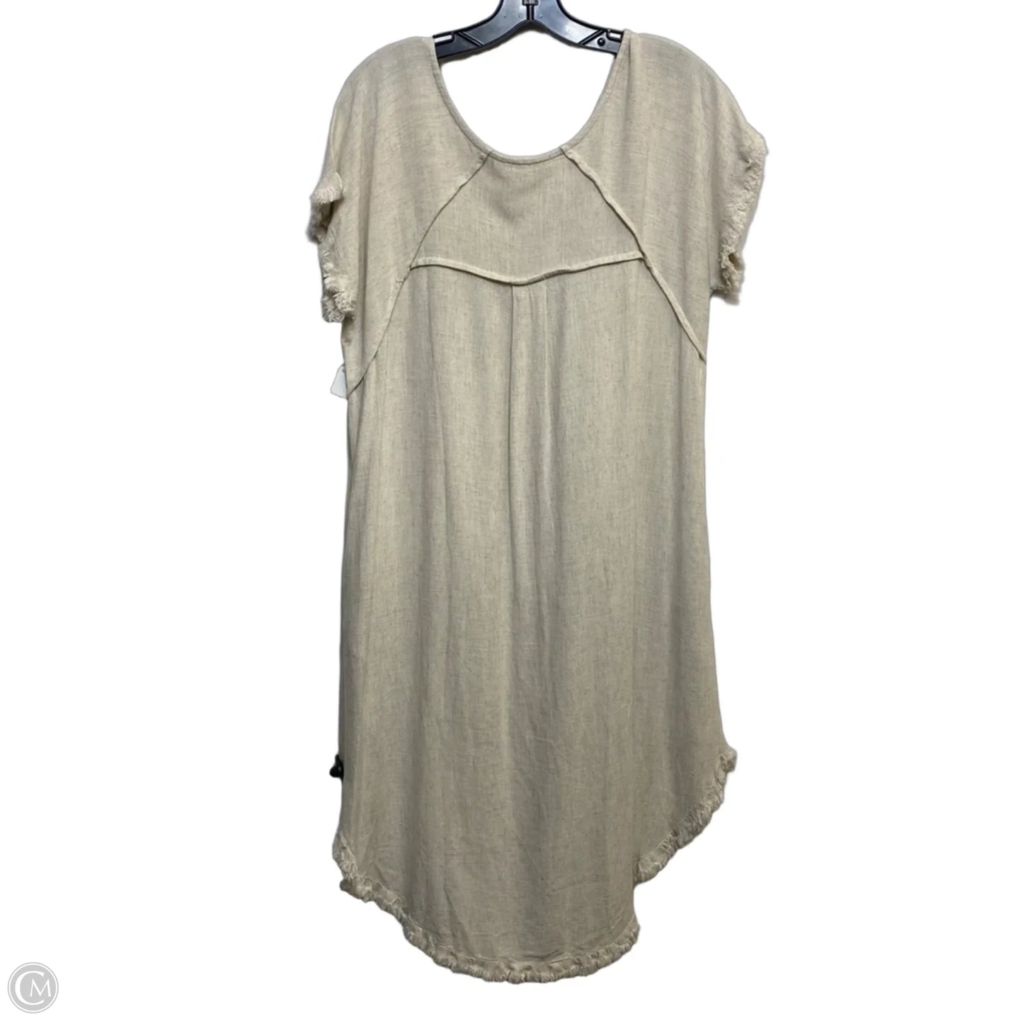 Dress Casual Midi By Umgee In Beige, Size: S