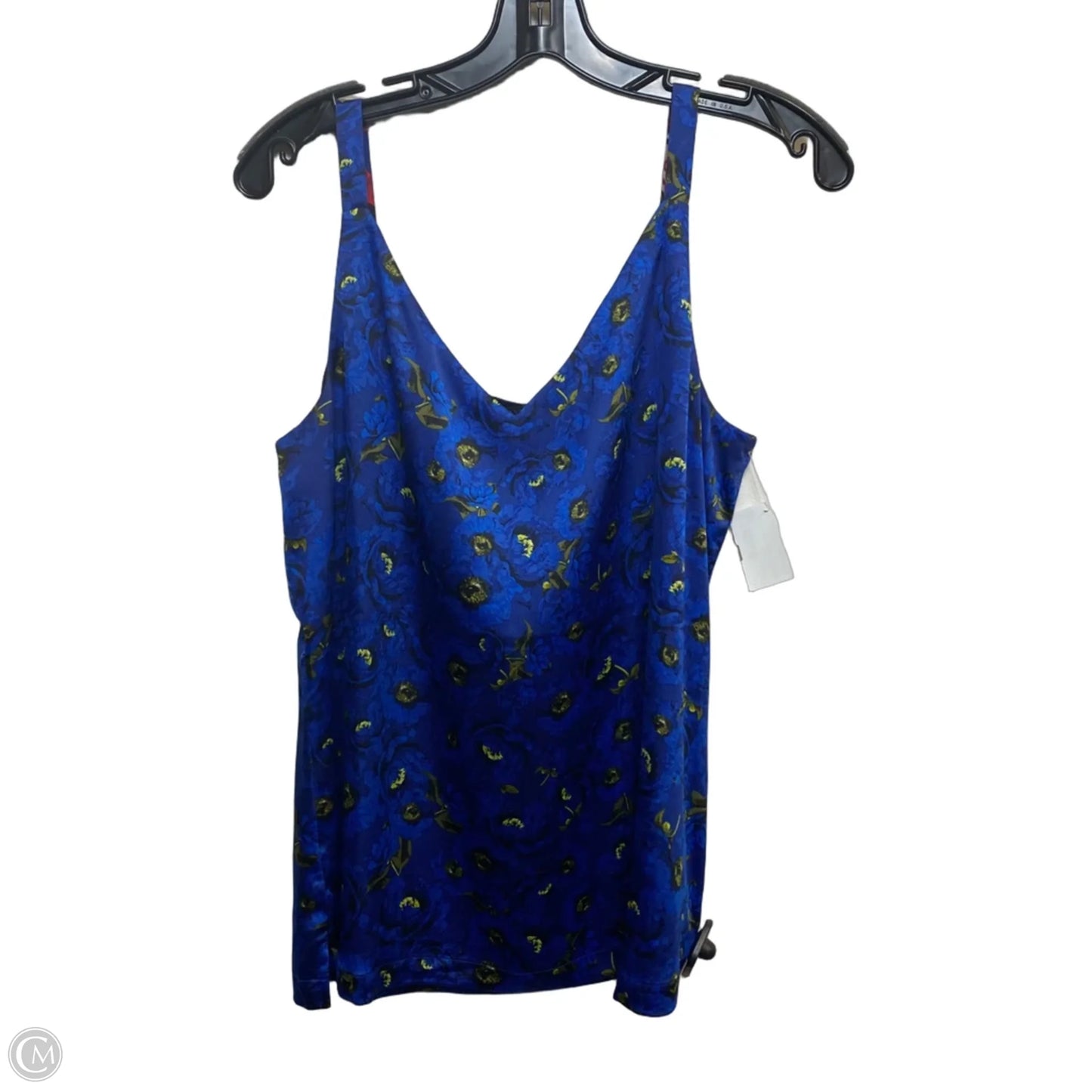 Top Sleeveless By White House Black Market In Black & Blue, Size: M