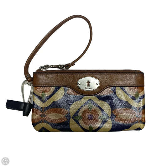 Wristlet By Fossil, Size: Small
