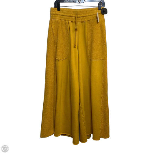 Athletic Pants By Free People In Yellow, Size: S