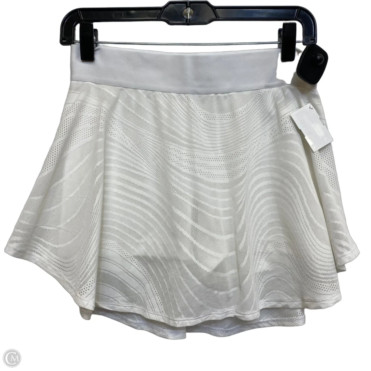 Athletic Skort By Adidas In White, Size: S