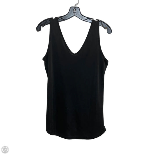 Top Sleeveless Basic By Clothes Mentor In Black, Size: M