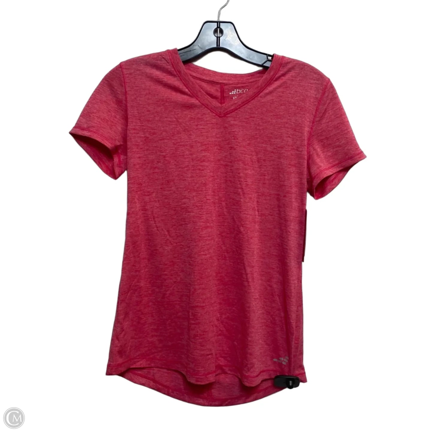 Athletic Top Short Sleeve By Bcg In Pink, Size: Xs