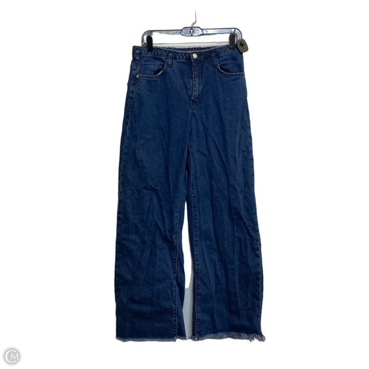 Jeans Wide Leg By Pilcro In Blue Denim, Size: 6