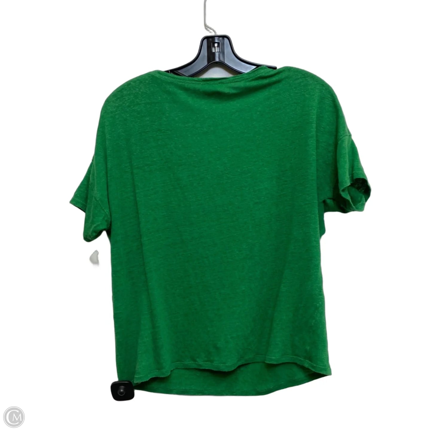 Top Short Sleeve By Chicos In Green, Size: M